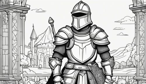 Free Knight Coloring Pages for Kids