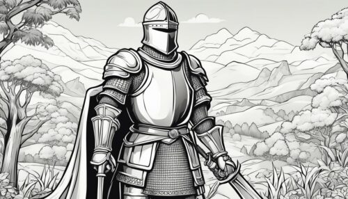 Free Knight Coloring Pages for Kids