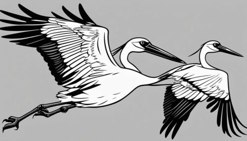 Storks Coloring Pages