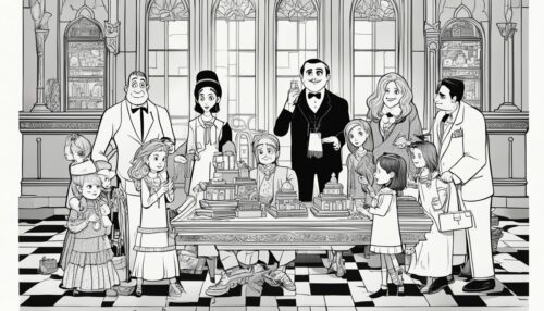 The Addams Family Coloring Pages