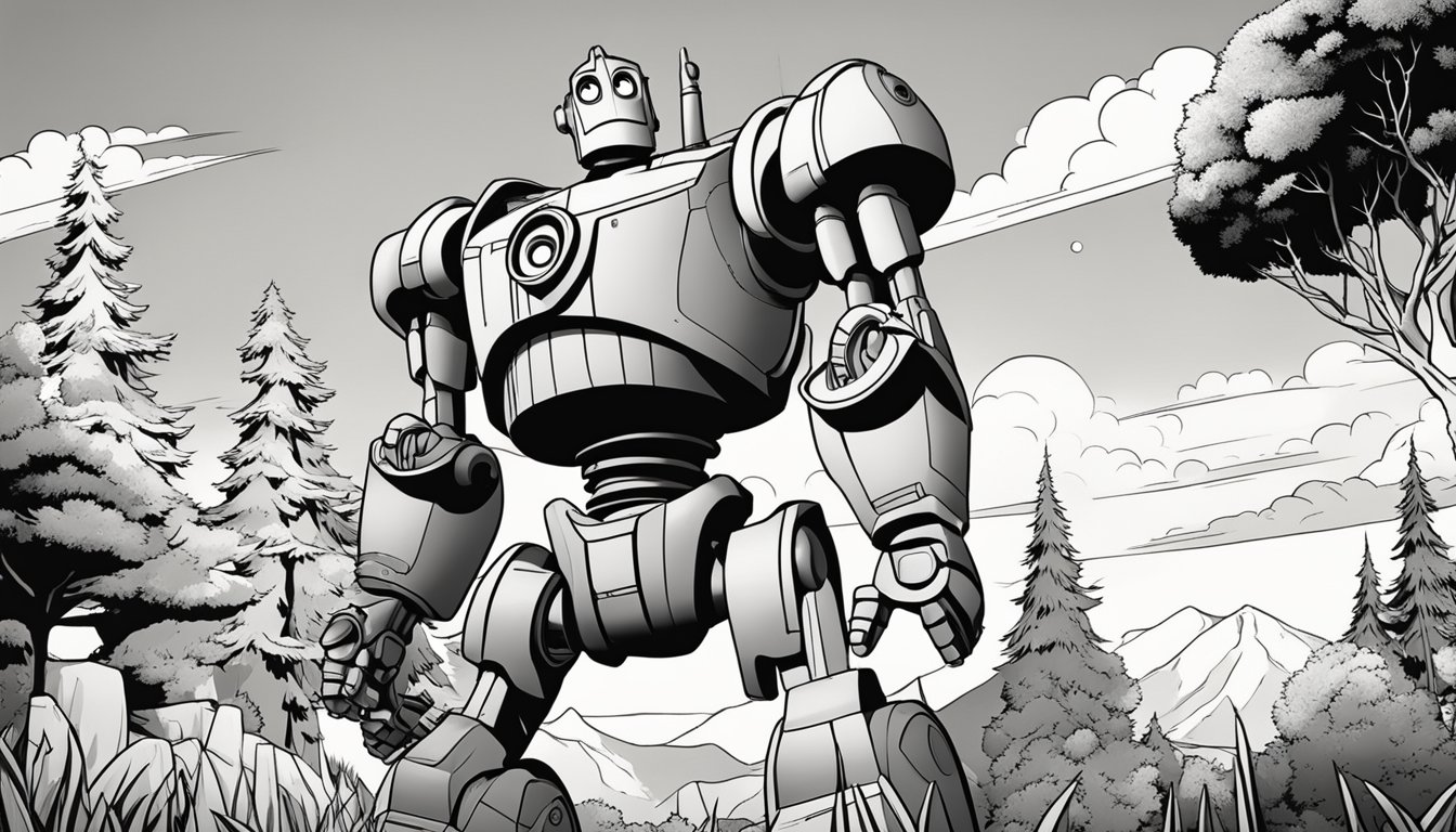 The Iron Giant Coloring Pages: 13 Free Printable Downloads For Kids