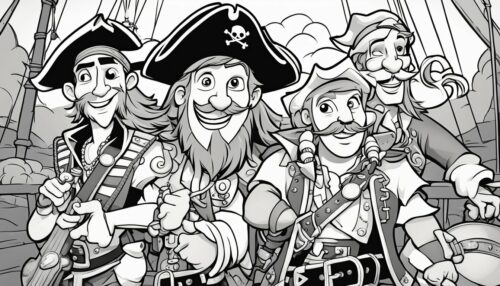 The Pirates Band of Misfits Coloring Pages