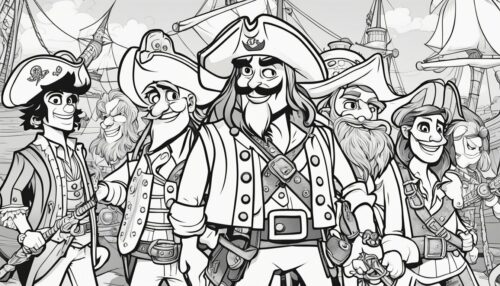 The Pirates Band of Misfits Coloring Pages