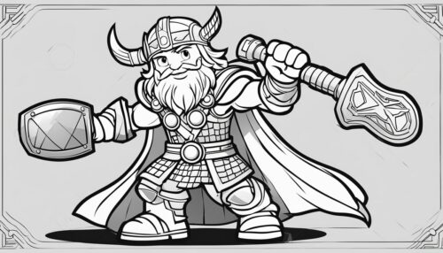 Benefits of Thor Coloring Pages