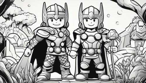 Thor Coloring Pages