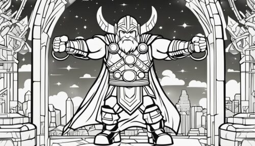 Thor Coloring Pages