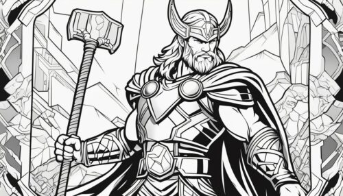 Thor Coloring Pages