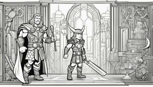 Thor Coloring Pages