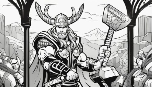 Thor Coloring Pages