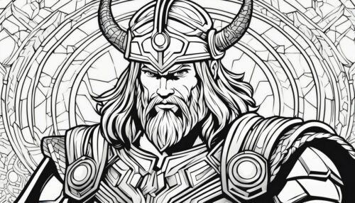 Thor Coloring Pages