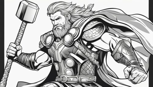 Thor Coloring Pages