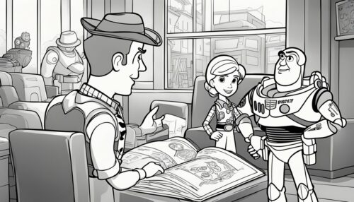 Toy Story 3 Characters Coloring Pages