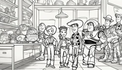 Toy Story 3 Characters Coloring Pages