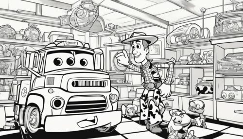 Toy Story Coloring Pages