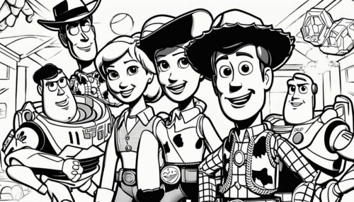 Toy Story Coloring Pages