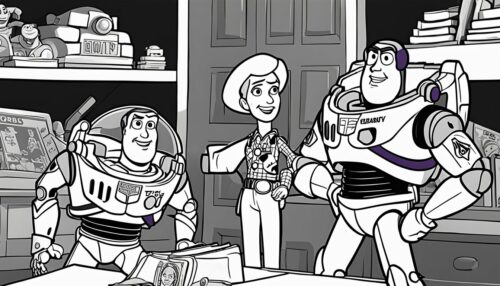 Exploring Toy Story Coloring Pages