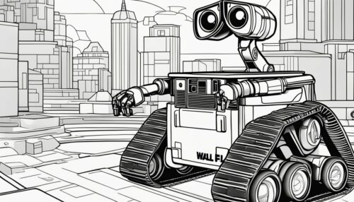 Exploring Wall-E Coloring Pages