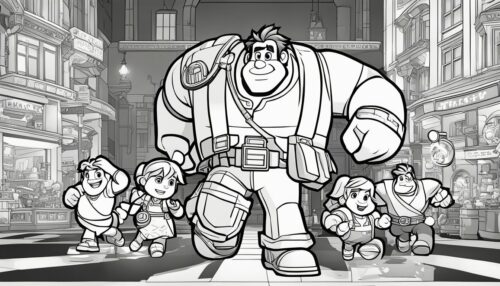 Wreck-It Ralph Coloring Pages