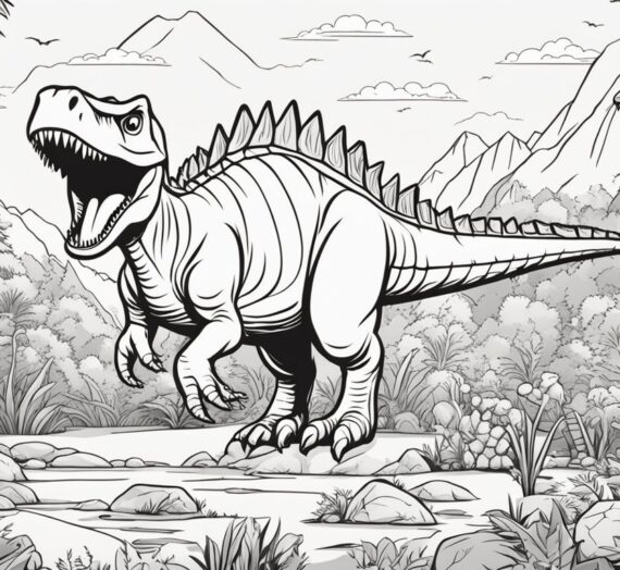 Coloring Pages Dinosaur: 12 Free Colorings Book