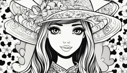 Exploring Girly Coloring Pages