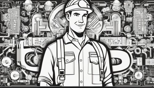 Electrician Coloring Page