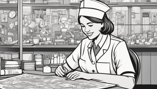 Nurse Coloring Page