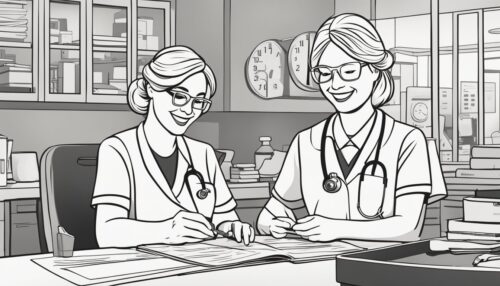 Nurse Coloring Page