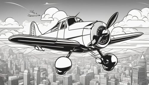 Pilot Coloring Page