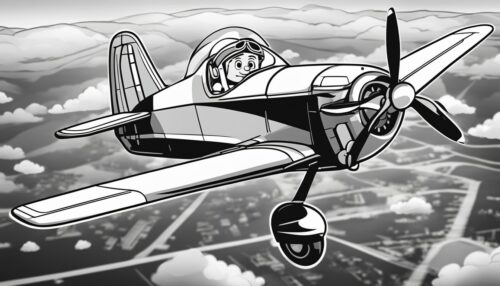 Types of Pilot Coloring Pages