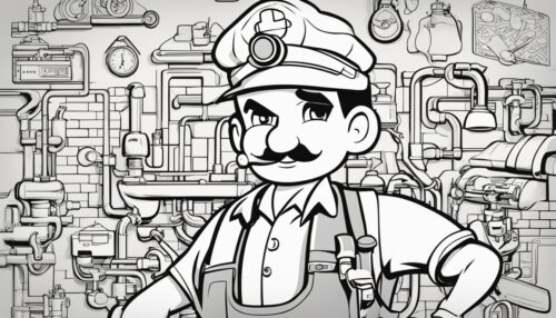 Plumber Coloring Page