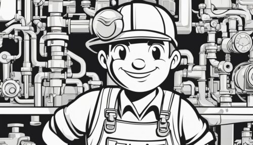 Plumber Coloring Page