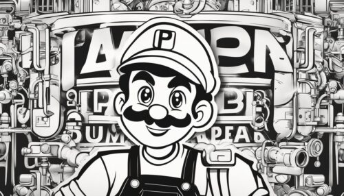 What Is a Plumber Coloring Page