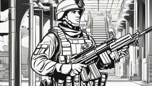 Types of Soldier Coloring Pages