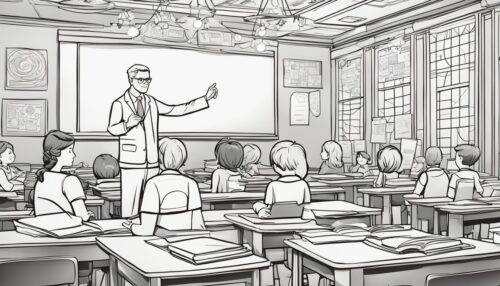 Teacher Coloring Page