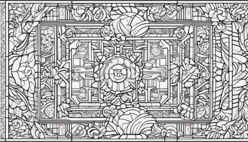 Printable 3D Coloring Pages