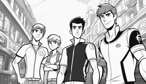 Popular Ben 10 Coloring Pages