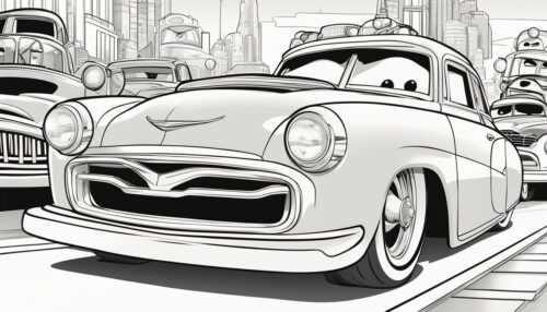 Cars 2 Pictures to Color