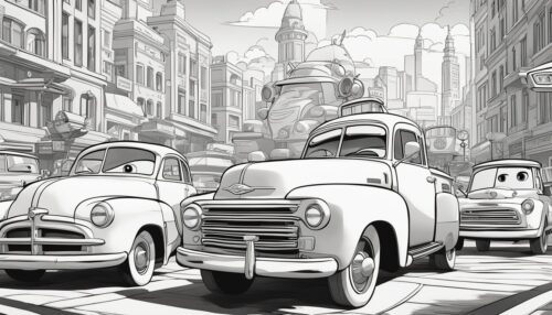 Cars 2 Pictures to Color