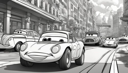 Cars 2 Pictures to Color