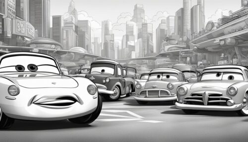 Cars 2 Pictures to Color