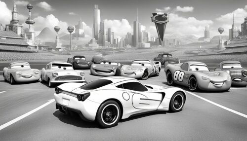 Cars 3 Pictures to Color