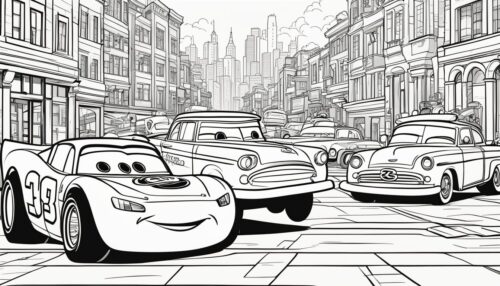 Cars 3 Pictures to Color