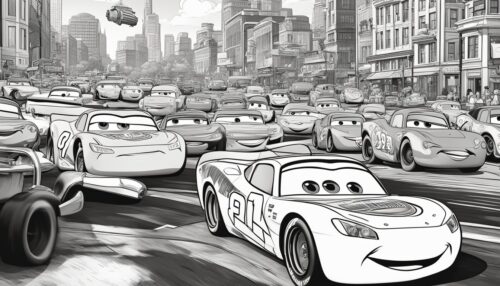 Cars 3 Pictures to Color