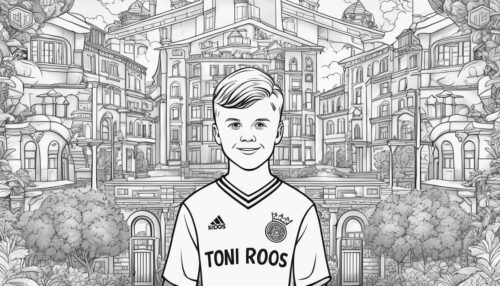 Toni Kroos Coloring Pages