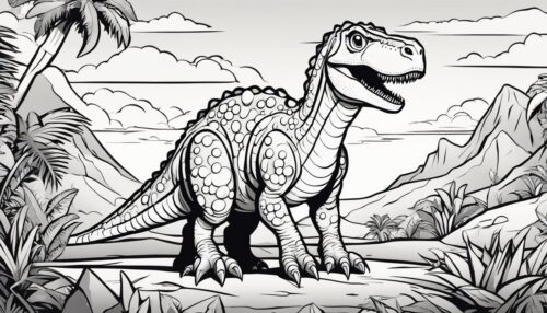 Dino Pictures to Color