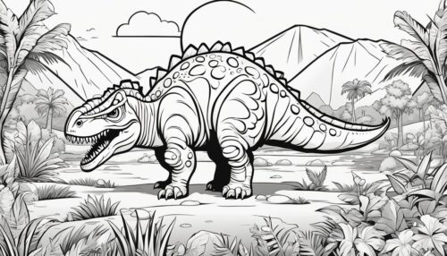 Dino Pictures to Color