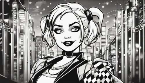 Harley Quinn Coloring Pages