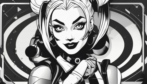 Harley Quinn Coloring Pages