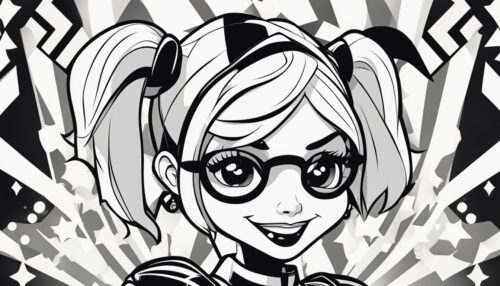 Harley Quinn Coloring Pages