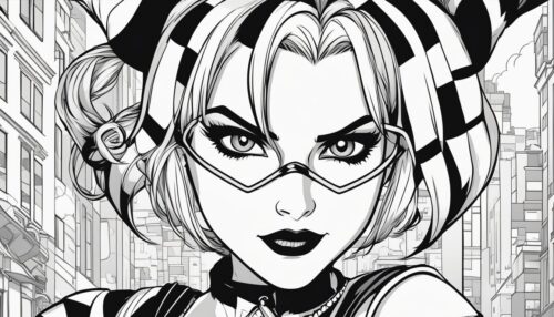 The Art of Coloring Harley Quinn